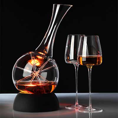 WINE GLASSES DECANTER